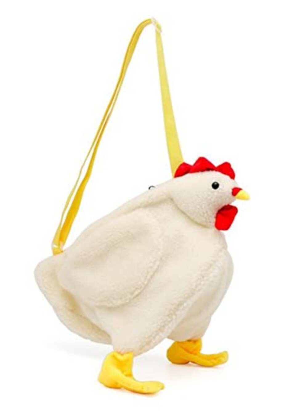 Plush Chicken Purse Hen Handbag Cartoon Shoulder Crossbody Bag